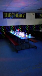 glow birthday party